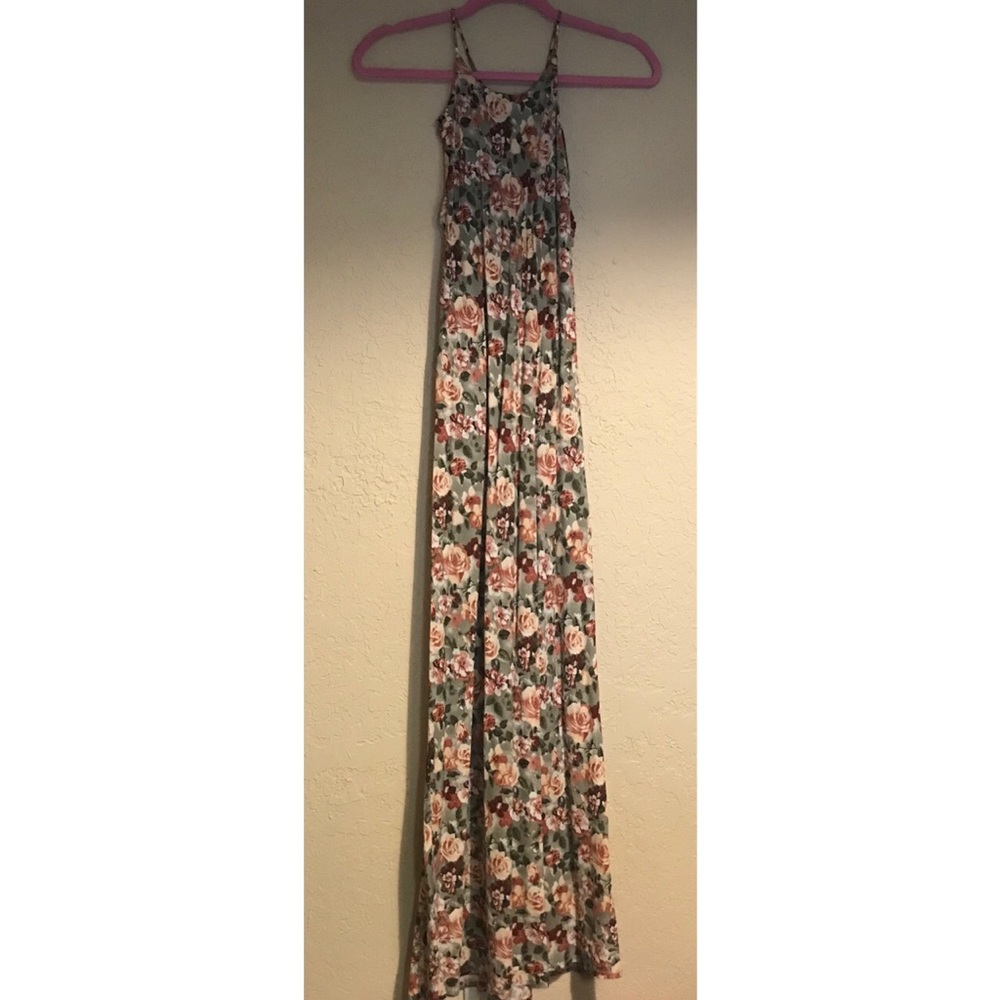 Vintage Knapp Studio floral maxi dress